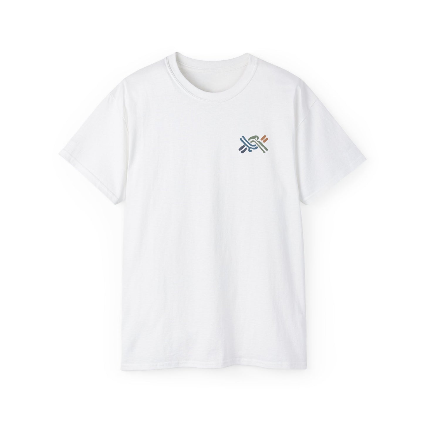 Colorful Logo Unisex Ultra Cotton Tee