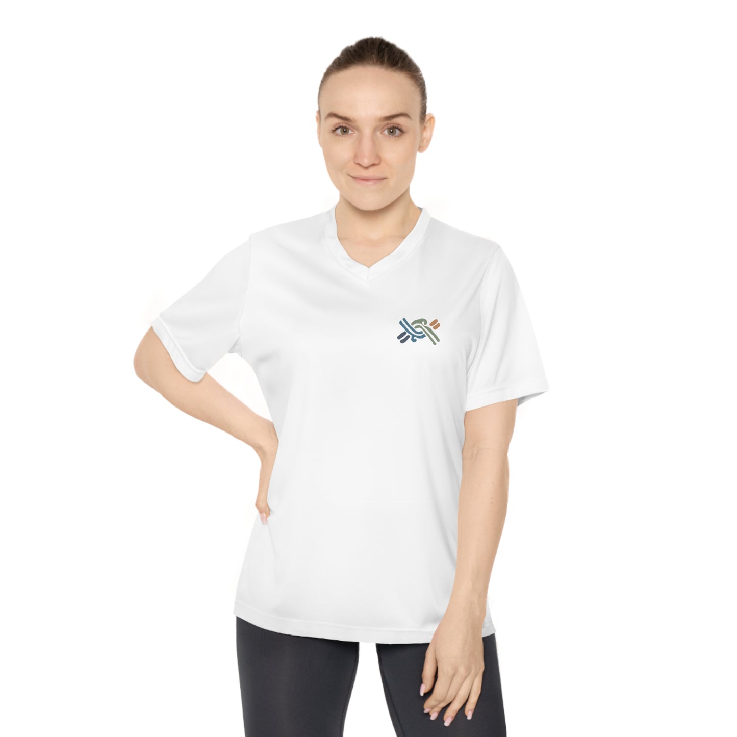 Team ENLACE Women's Performance V-Neck T-Shirt