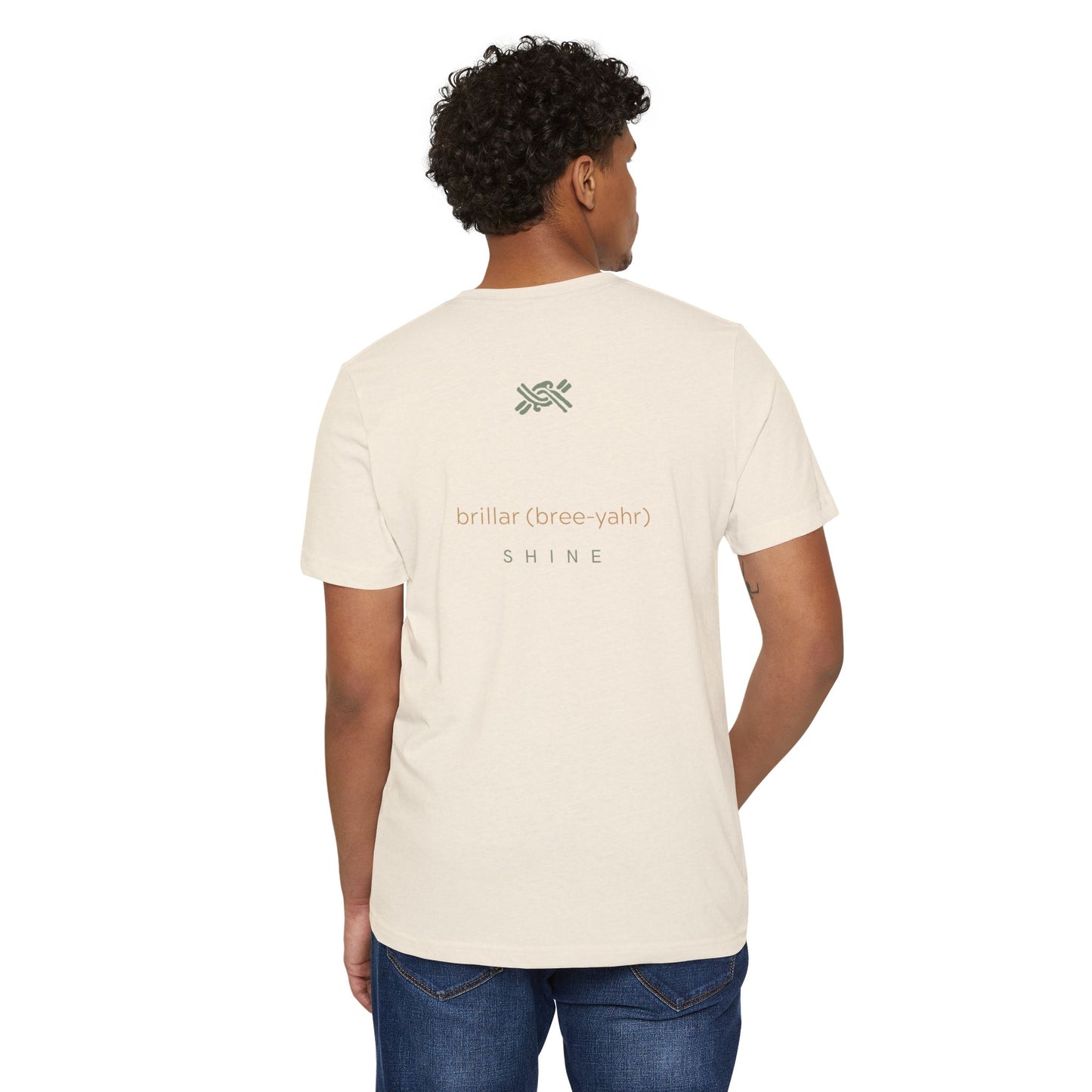 Shine Unisex Recycled Organic T-Shirt