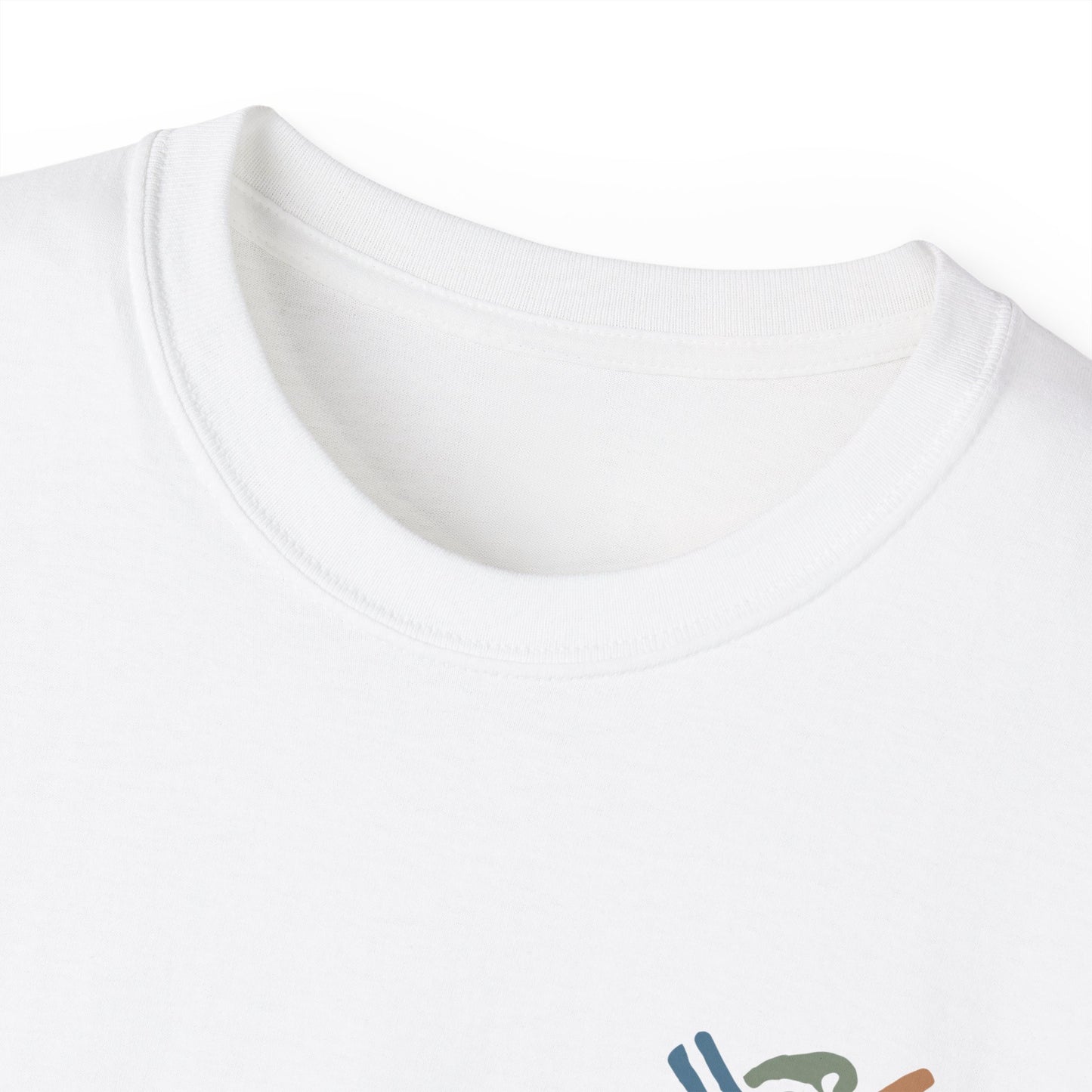 Colorful Logo Unisex Ultra Cotton Tee