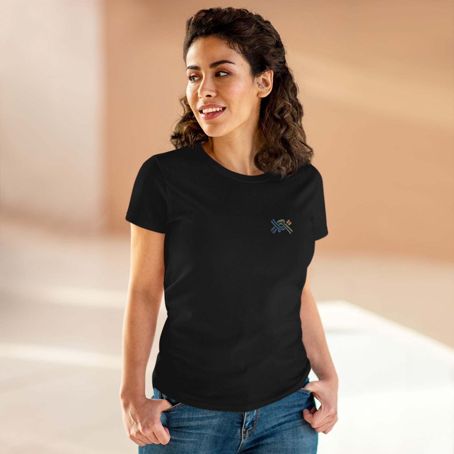 Team ENLACE Women's Midweight Cotton Tee