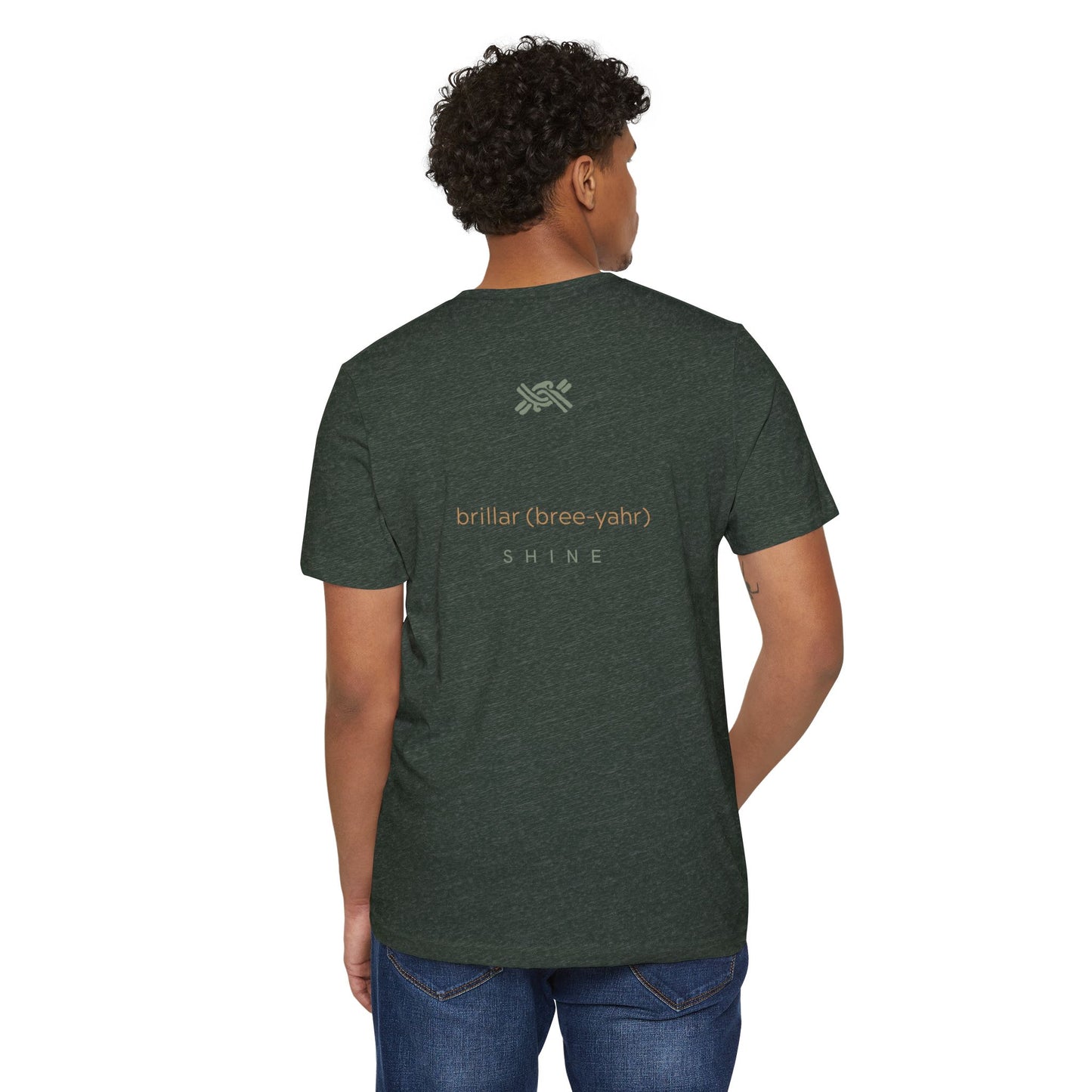 Shine Unisex Recycled Organic T-Shirt