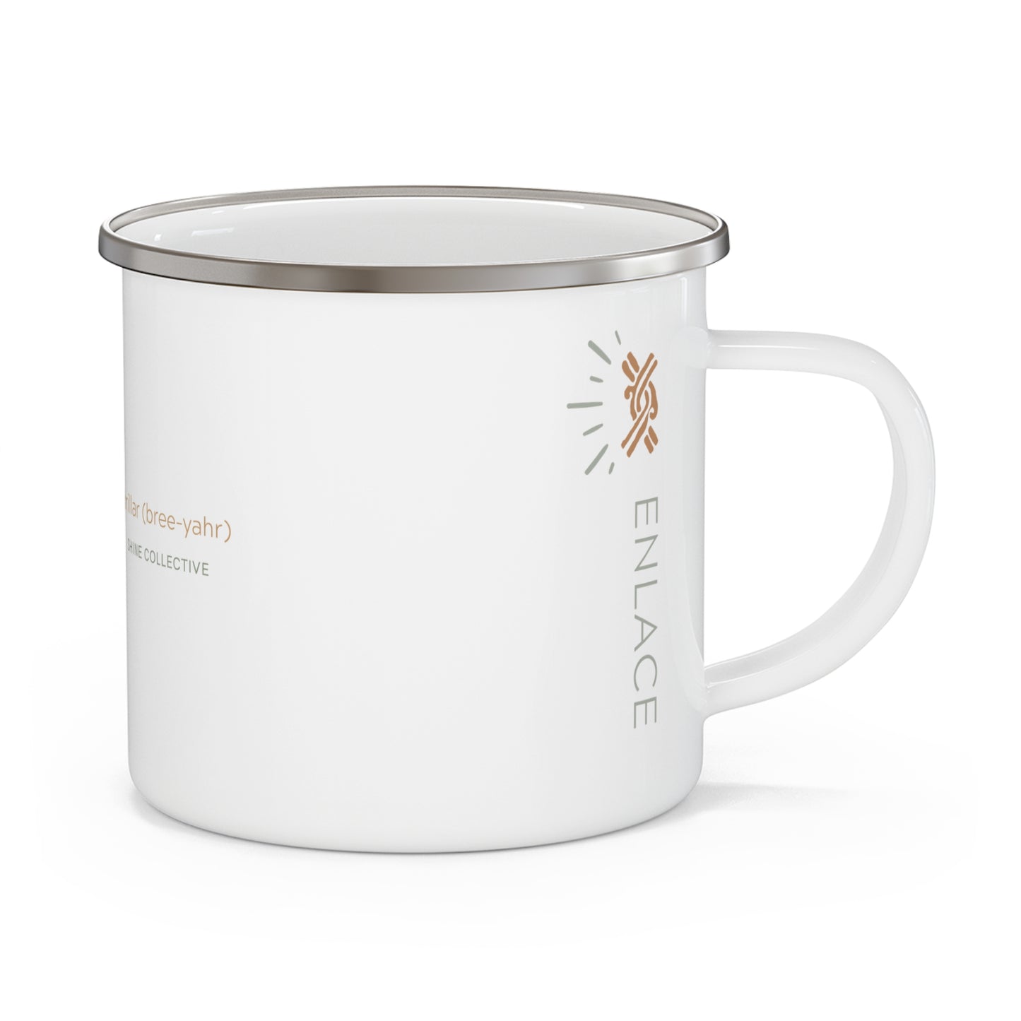 Shine Enamel Camping Mug