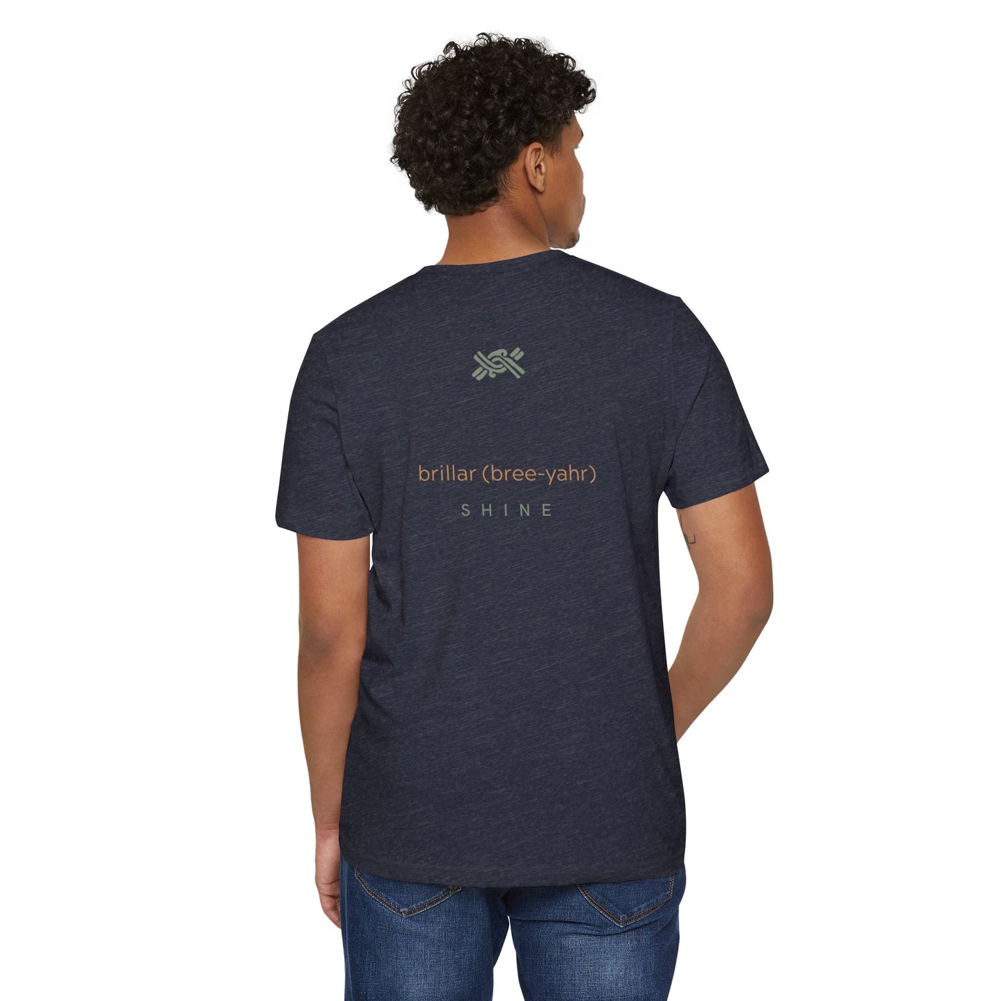 Shine Unisex Recycled Organic T-Shirt
