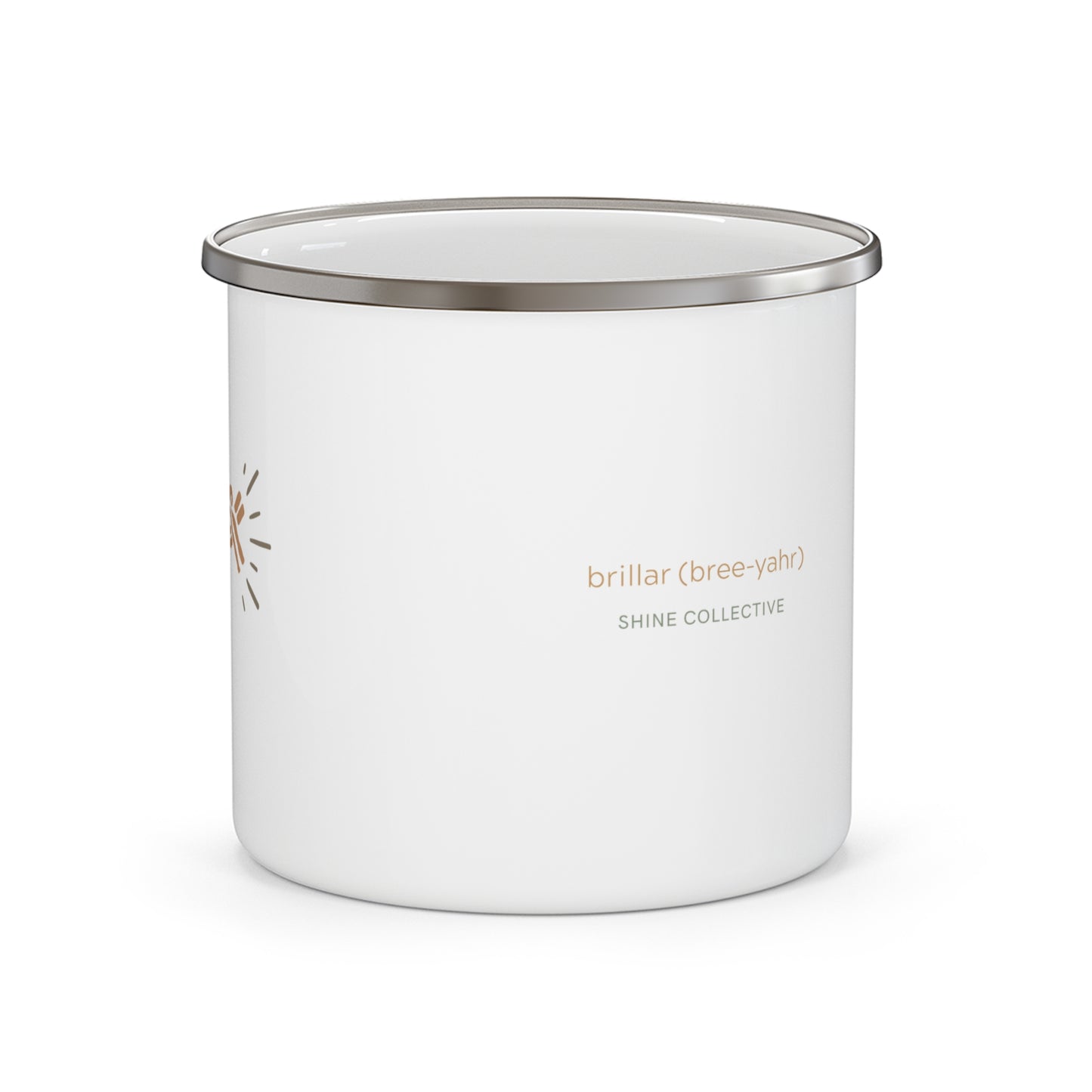 Shine Enamel Camping Mug