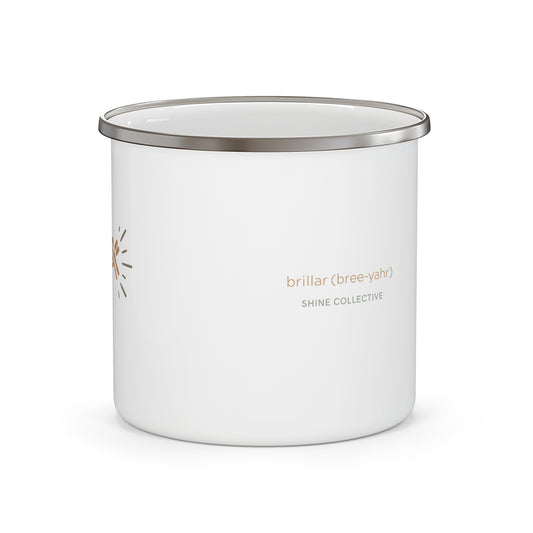 Shine Enamel Camping Mug