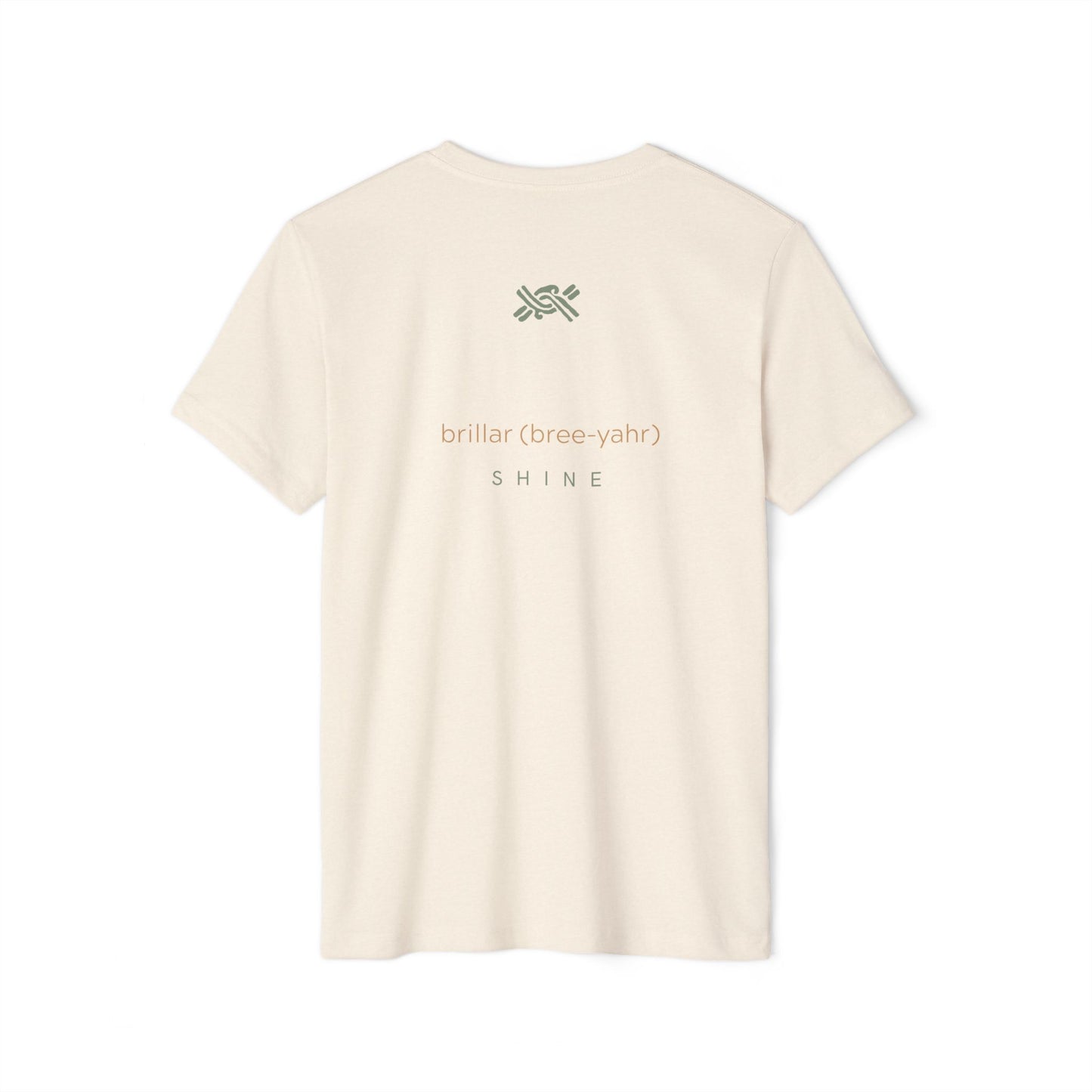 Shine Unisex Recycled Organic T-Shirt