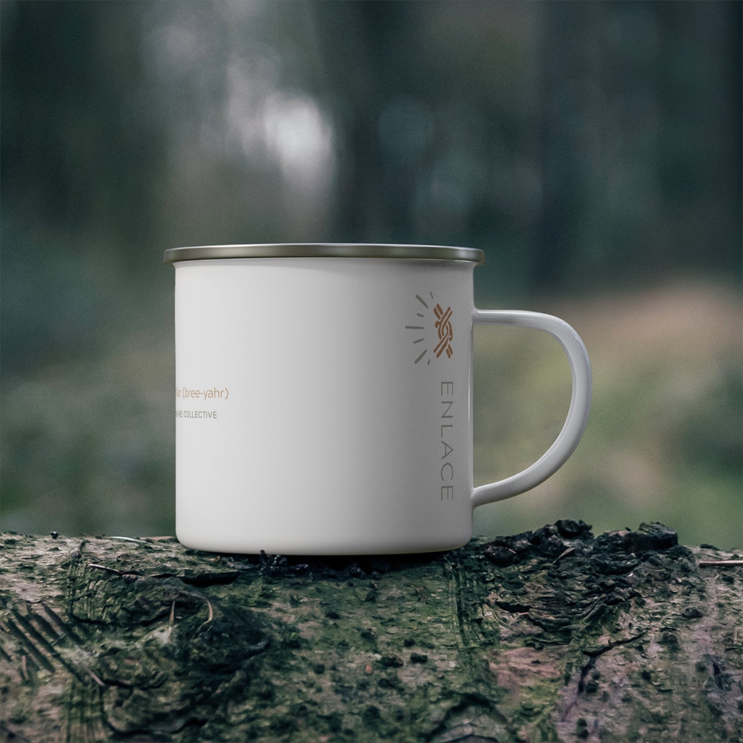 Shine Enamel Camping Mug