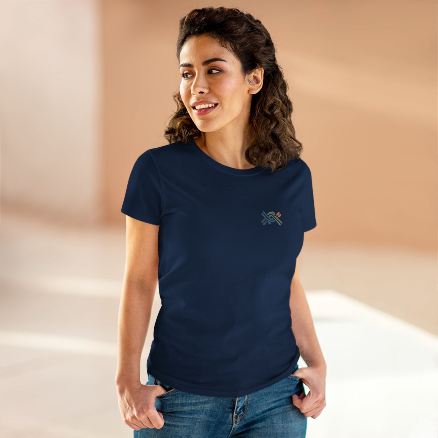 Team ENLACE Women's Midweight Cotton Tee